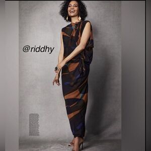 Zara limited edition draped dress NWT